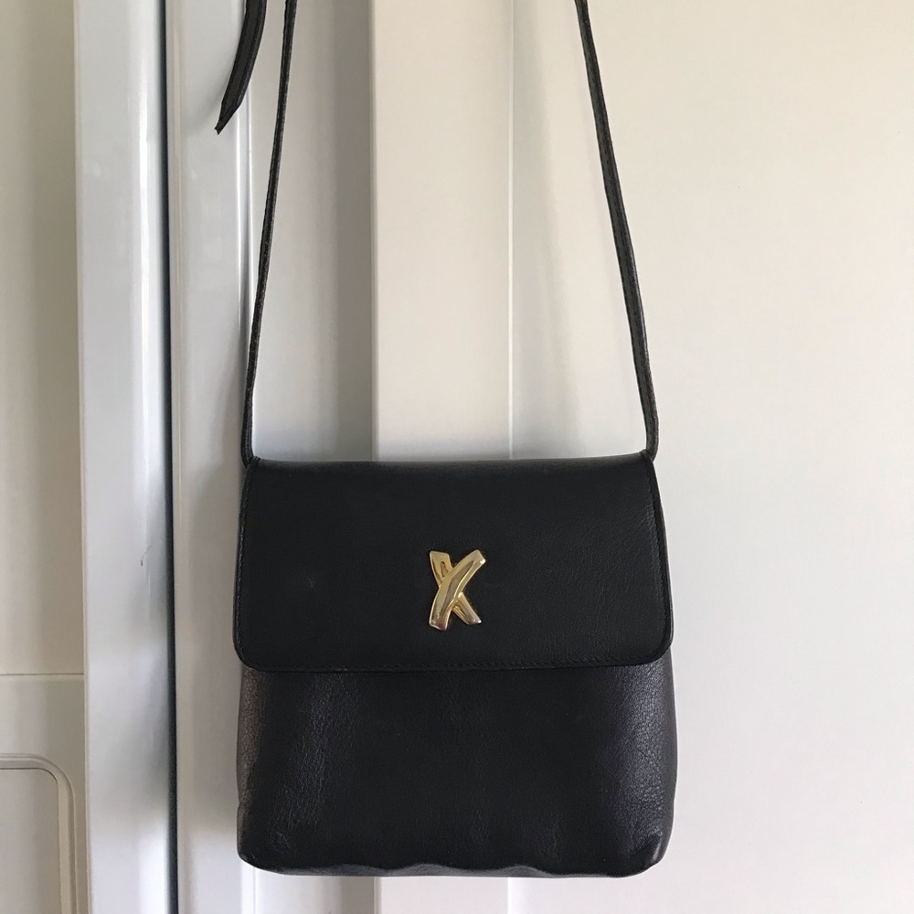 Paloma Picasso pouch style 3 compartment shoulder bag.
